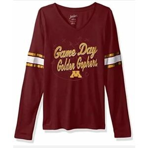 NCAA by Outerstuff NCAA Minnesota Golden Gophers Juniors "Game Day" Slub Tee M